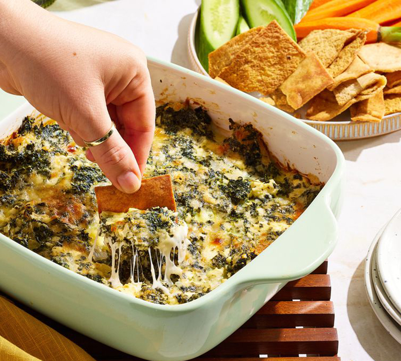 High-Protein Spinach Dip