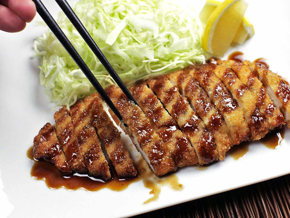 Tonkatsu ili pileći katsu (japanski pohovani svinjski ili pileći kotleti) recept