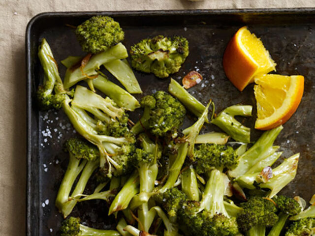 Roasted Broccoli with Orange