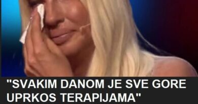 SVAKIM DANOM SVE GORE UPRKOS TERAPIJAMA